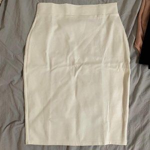 White pencil Skirt